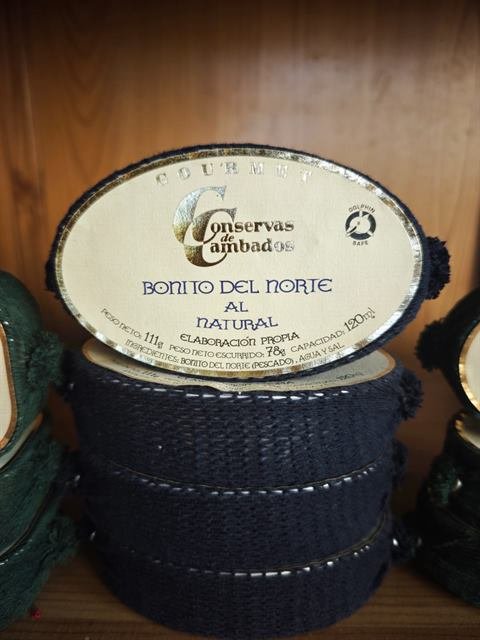 Latas de bonito del norte de Conservas de Cambados
